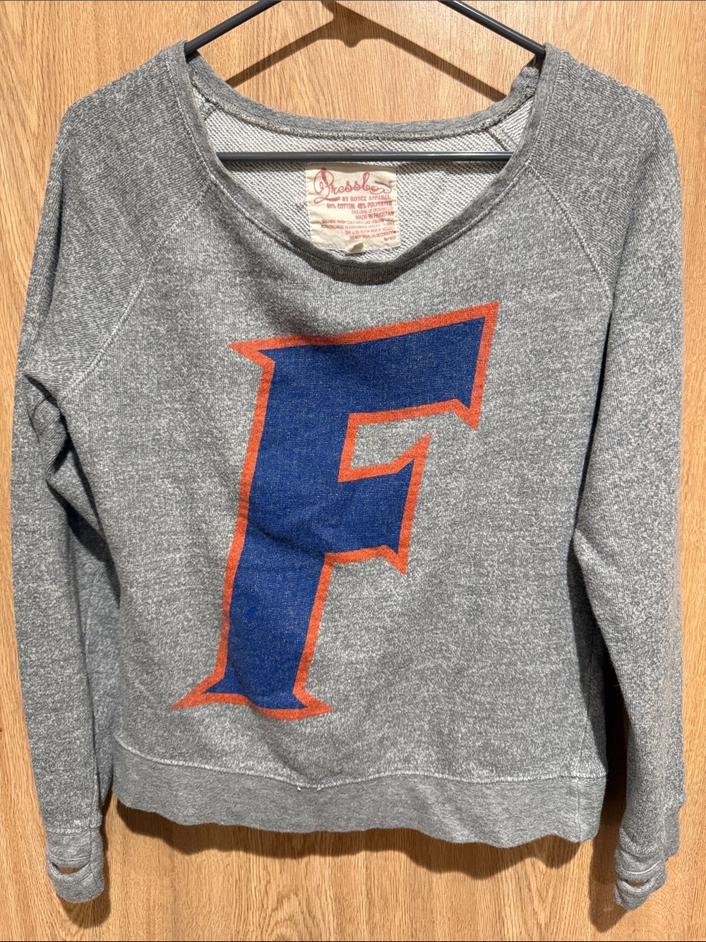 Florida Gators Pressbox Gray F Sweatshirt